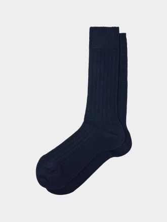 Maria La Rosa Womens Mens One Cashmere Mid-Calf Socks One Size
