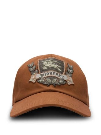 Burberry adjustable-buckle baseball cap - men - Cotton/Cotton - M - Brown