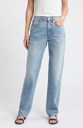 Slvrlake Denim Sophie Straight Leg Jeans in Saltflats at Nordstrom, Size 23
