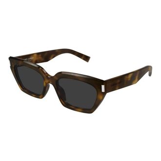 Saint Laurent Dames, Accessoires, Bruin, Maat: 55 MM Nylon