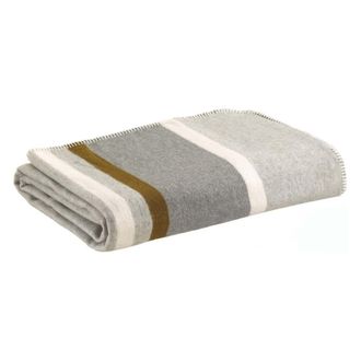 Vivaraise Plaid en jacquard reciclado perla 140 x 185 cm