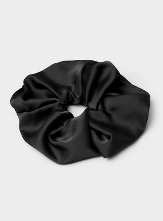 Simons Womens Large satin coloured scrunchie