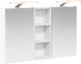 vidaXL Juego De Muebles De Ba&ntilde;o 3 Uds. 80 X 10,5 X 50 Cm Vidaxl