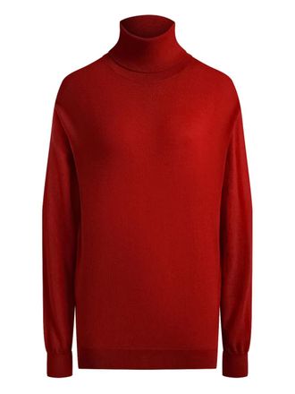 12 Storeez merino turtleneck sweater - women - Merino - S - Red