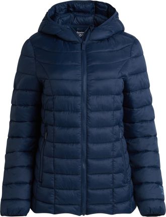 Reebok Women Jacket - Packable Quilted Puffer Coat - Casual Jacket for Women (S-XL), Navy, XL