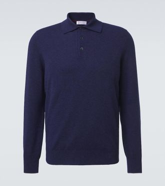 Brunello Cucinelli Cashmere polo sweater