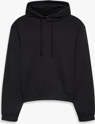Calvin Klein L/s Hoodie Mens Black Cotton - Size Medium