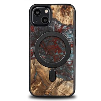 OEM Funda Bewood Unique Para Iphone 13 - Planetas - Plut&oacute;n Con Magsafe