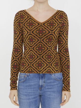 Etro Jacquard Fabric Jumper