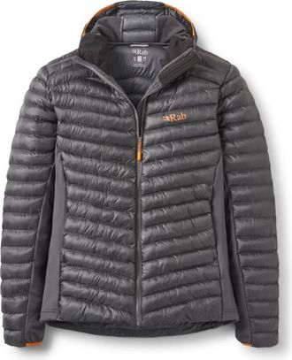 RAB Cirrus Flex Hoody Kunstfaserjacke f&uuml;r Herren | grau