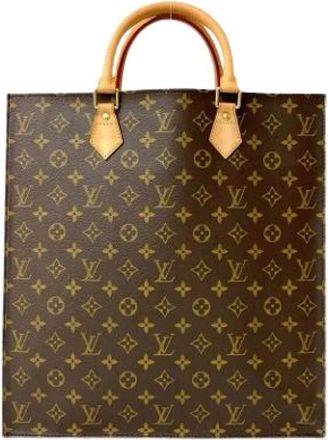 Louis Vuitton Pre-owned Tote Bags, female, Brown, Size: ONE SIZE Pre-owned Plastic Tote Bag