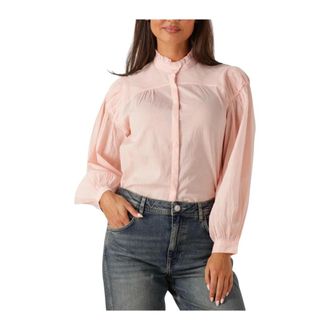 Antik Batik Overhemden, Dames, Roze, XS, Katoen, Ange Blouse