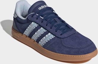 adidas Sneaker ADIDAS SPORTSWEAR BREAKNET SLEEK, Damen, Gr. 38,5, dunkelblau, crystal sky, gum10, Leder, Synthetik, Schuhe Sneaker