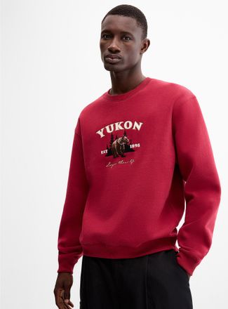 Le 31 Mens Canadian destinations sweatshirt Comfort fit