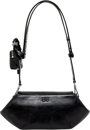Ganni Bolso bandolera Bou East/West Box - Bags - Mujer - Negro - ONE SIZE