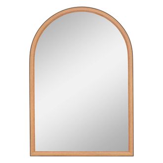 Atmosphera Espejo Tanya Con Forma De Arco, 68 X 98 Cm, Marr&oacute;n - Atmosphera Cr&eacute;ateur DInt&eacute;rieur