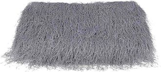 Dries Van Noten Envelope Leather Bag With White Fringes