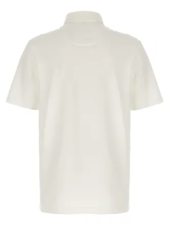 Brioni Cotton Polo Shirt - White