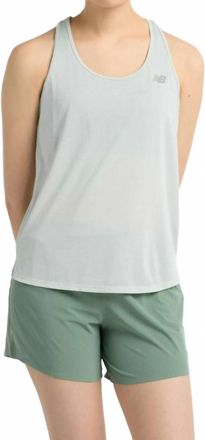 New Balance Athletics Tank Top In Clay Ash Heather