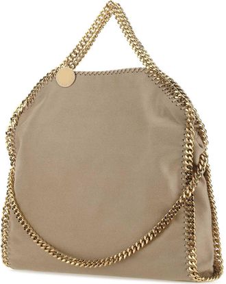 Stella McCartney Womens Cappuccino Shaggy Deer Falabella Fold Over Handbag 9300 Borse A Mano Bag