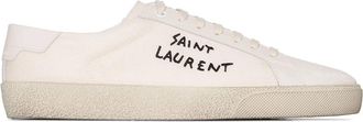 Saint Laurent Low-Top Sneaker - Sneakers White - Gr. 35 (EU) - in Weiß - für Damen