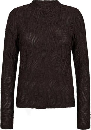 Copenhagen Muse Dames, Blouses & Shirts, Zwart, Maat: XS