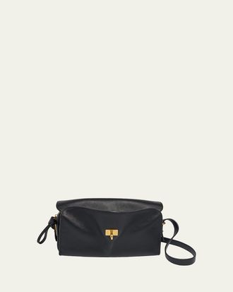 Balenciaga Le 7 Medium Leather Shoulder Bag