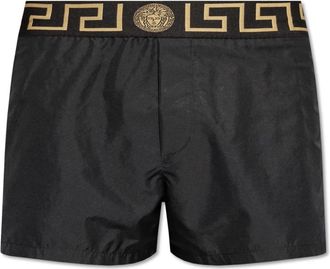 Versace Greca Zwemshorts - Heren - Strandmode - Zwart - 2XL - Polyester - Badmode