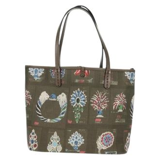 Bulgari Pre-owned Tote Bags, female, Multicolor, Size: ONE SIZE Pre-owned Leather Shoulder Bag