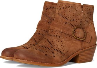 S&ouml;fft Adriana Boots Womens Brown Leather Cut Out Ankle Bootie ZOGG3638