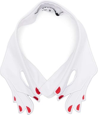 Vivetta Kraag met handen - Wit