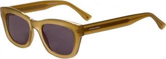 Dsquared2 Mens D20012S-0FT4-IR D20012S 52 0FT4 IR Sunglasses - Brown - One Size
