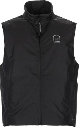 C.P. Company C.p. Company, Jassen, Heren, Zwart, M, Vest in Pertex