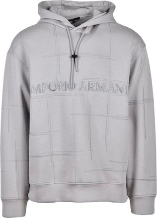 Emporio Armani Hombre, Sudaderas, Gris, Talla: S