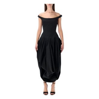Magda Butrym Party Dresses, female, Black, Size: XS Maxi Dresses