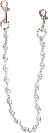mnml Skull Link Wallet Chain in Silver at Nordstrom