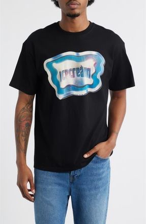 Icecream Chrome Logo Graphic T-Shirt in Black at Nordstrom, Size Xx-Large