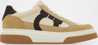 Ferragamo Men & apos;s Cassina Gancio Low-Top Sneakers