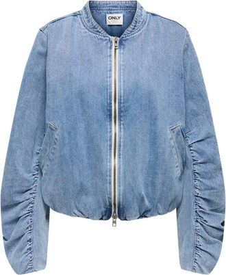 Only Only, Dames, Jassen, Blauw, Maat: XS Denim