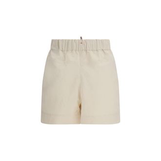 Moncler Waterproof Polyester Bermuda Shorts - Beige