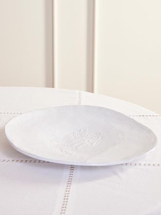 Astier De Villatte Piatto In Ceramica Wedding - Bianco