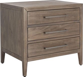 Safavieh Couture Ariella 3 Drawer Wood Nightstand
