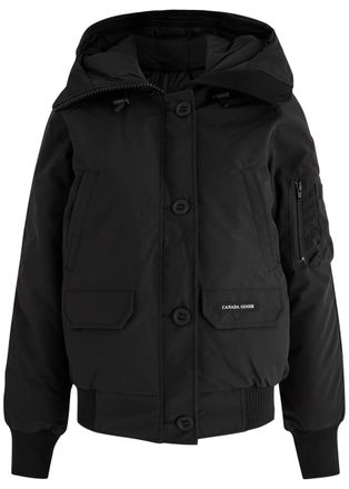 Canada Goose Chilliwack Hooded Shell Bomber Jacket - Black - XL (UK16 / XL)