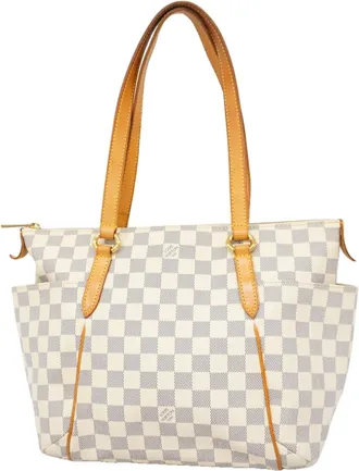 Louis Vuitton White Tote Bag (Pre-Owned)