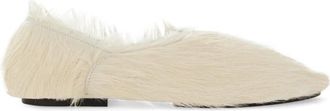 Jil Sander Slipper - Dames - Ballerinas - Beige - 38 1/2 EU - Schoenen