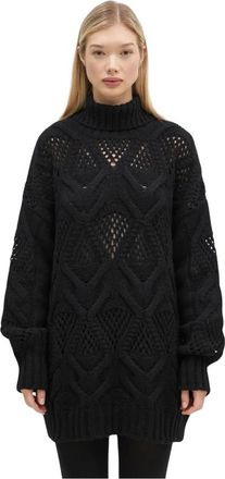 Sportmax Edicola Turtleneck - Dames - Truien - Zwart - Maat: M Wol
