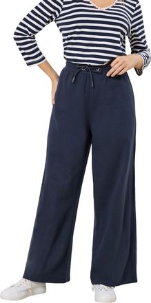 M&Co Navy Wide Leg Joggers - Womens