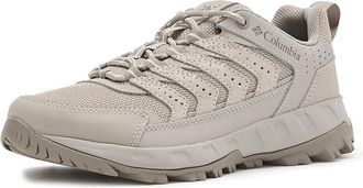 Columbia Strata Trailtm Low Womens Shoes Soft Taupe/Kettle : 10.5 B - Medium, Leather