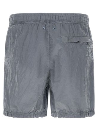 Stone Island Econyl Polyamide Swim Shorts - Gray