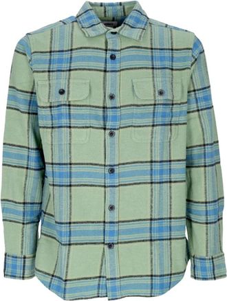 Obey Geruite Print Lange Mouwen Geweven Overhemd - Heren - Casual Overhemden - Veelkleurig - XL - Katoen - Overhemden